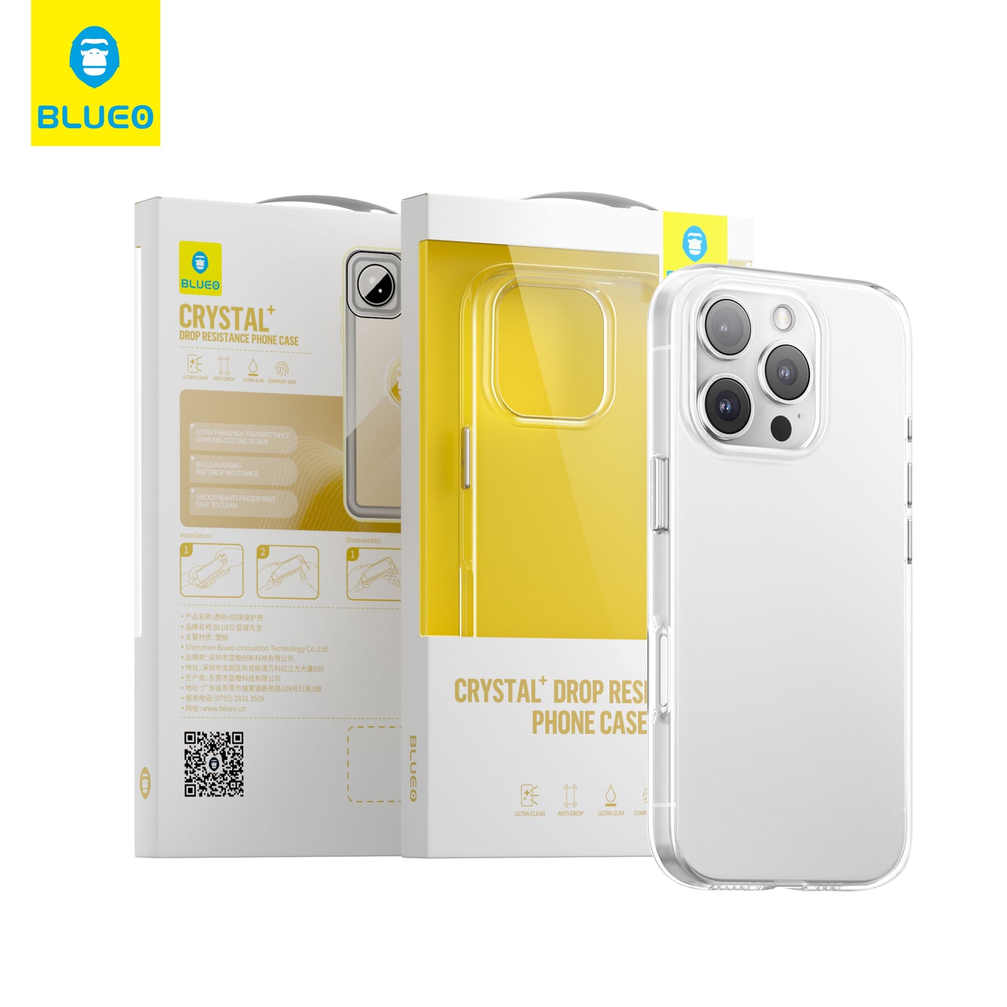 Гръб Blueo Crystal Drop Case - iPhone