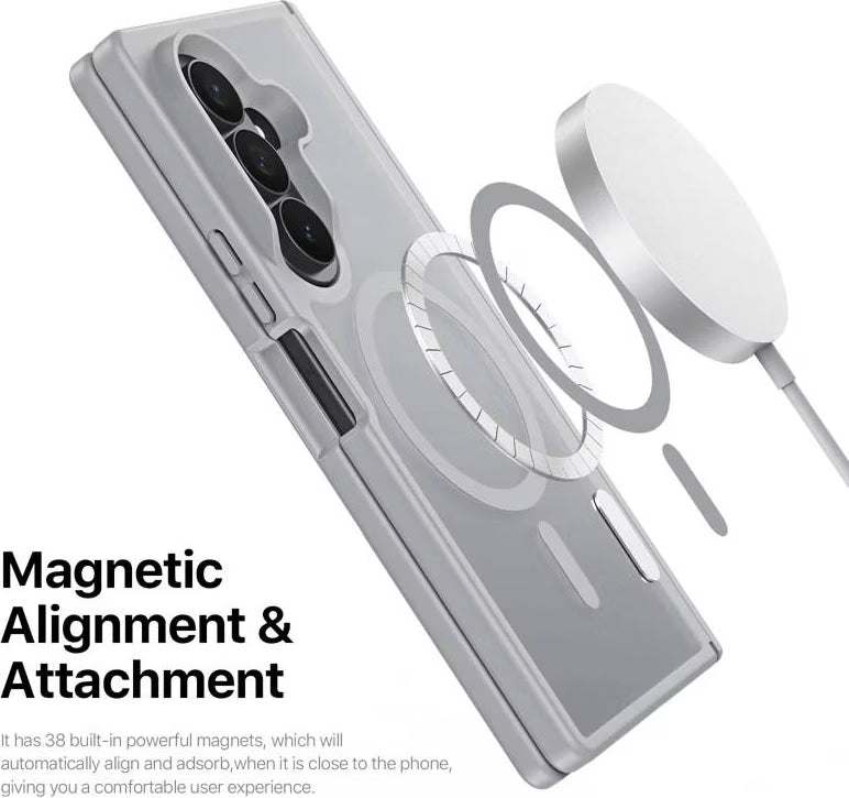 Кейс Dux Ducis Yind с MagSafe за Samsung Galaxy Z Fold Ultra 8 / 7 – Сив