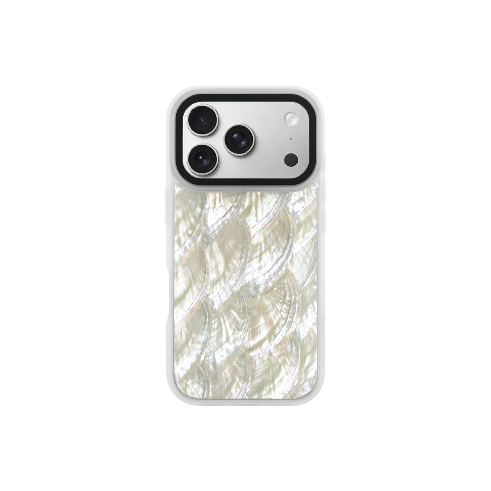 Гръб KZDOO Mag Seashell Case - iPhone 17 Pro - Бял