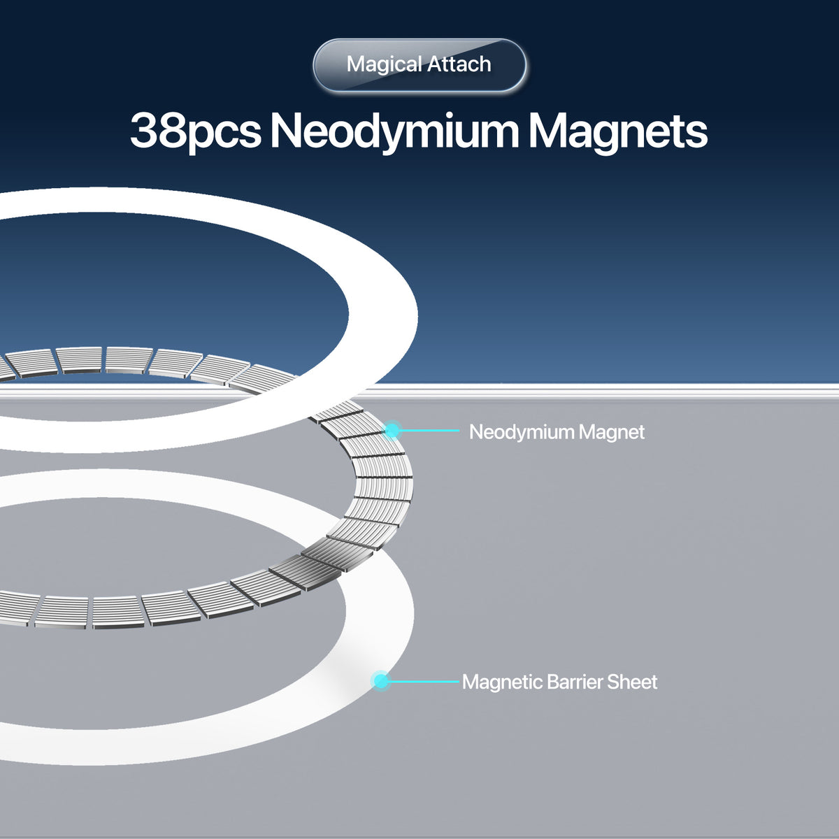 Кейс Dux Ducis Clin Mag с MagSafe за Samsung Galaxy Z Fold 8 – Прозрачен