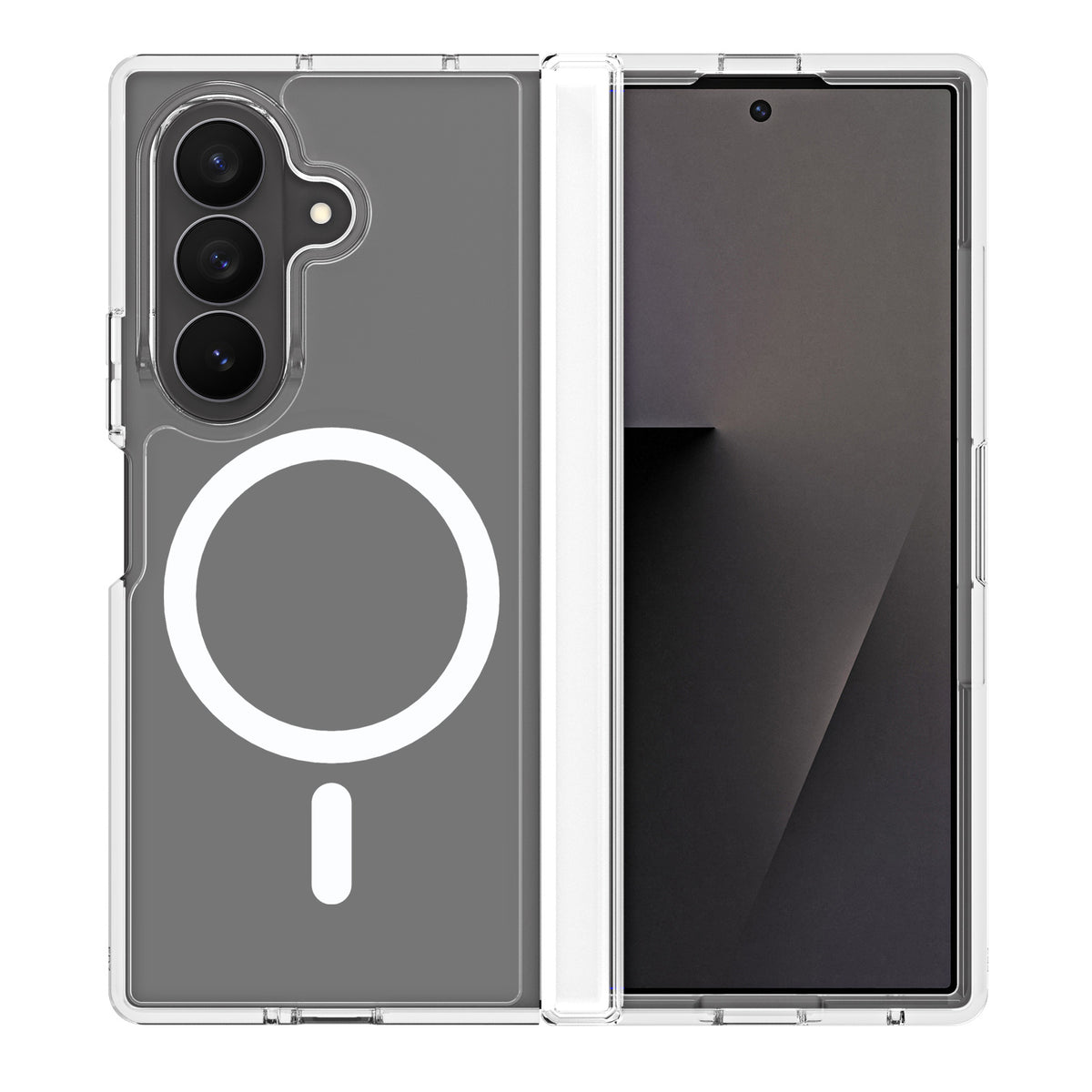 Кейс Dux Ducis Clin Mag с MagSafe за Samsung Galaxy Z Fold 8 Ultra / 7 – Прозрачен