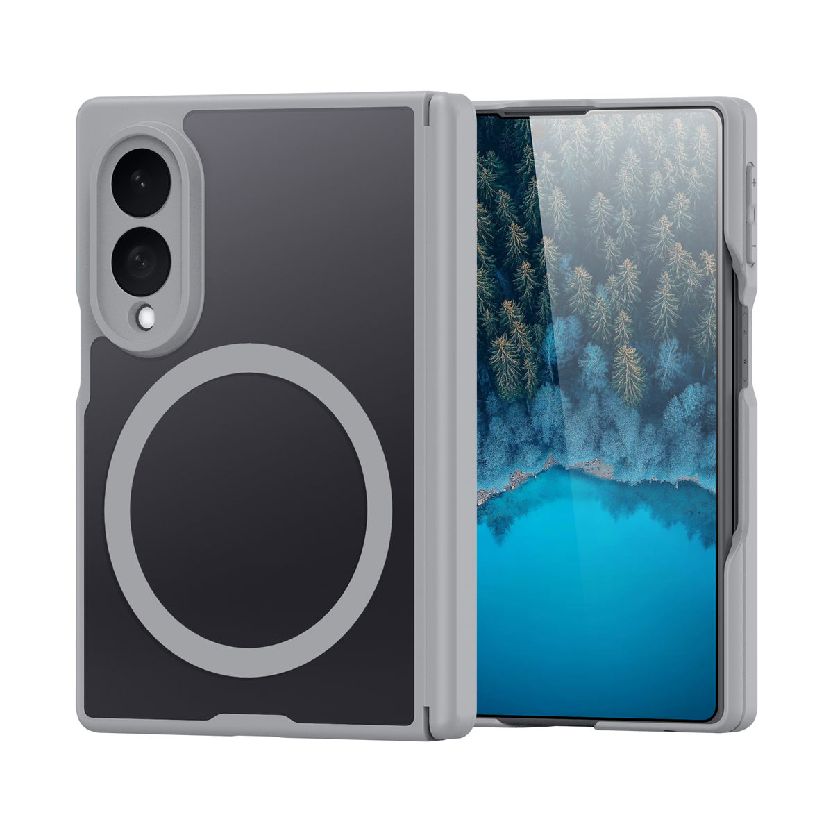 Кейс Expn Series Magnetic Case за Samsung Z Fold 8 - Сив