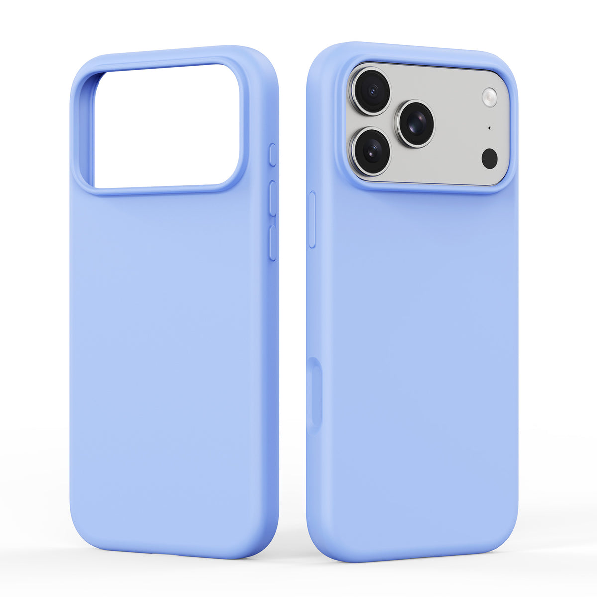 Силиконов кейс с MagSafe Dux Ducis Piel за iPhone 18 Pro Max – Светло син