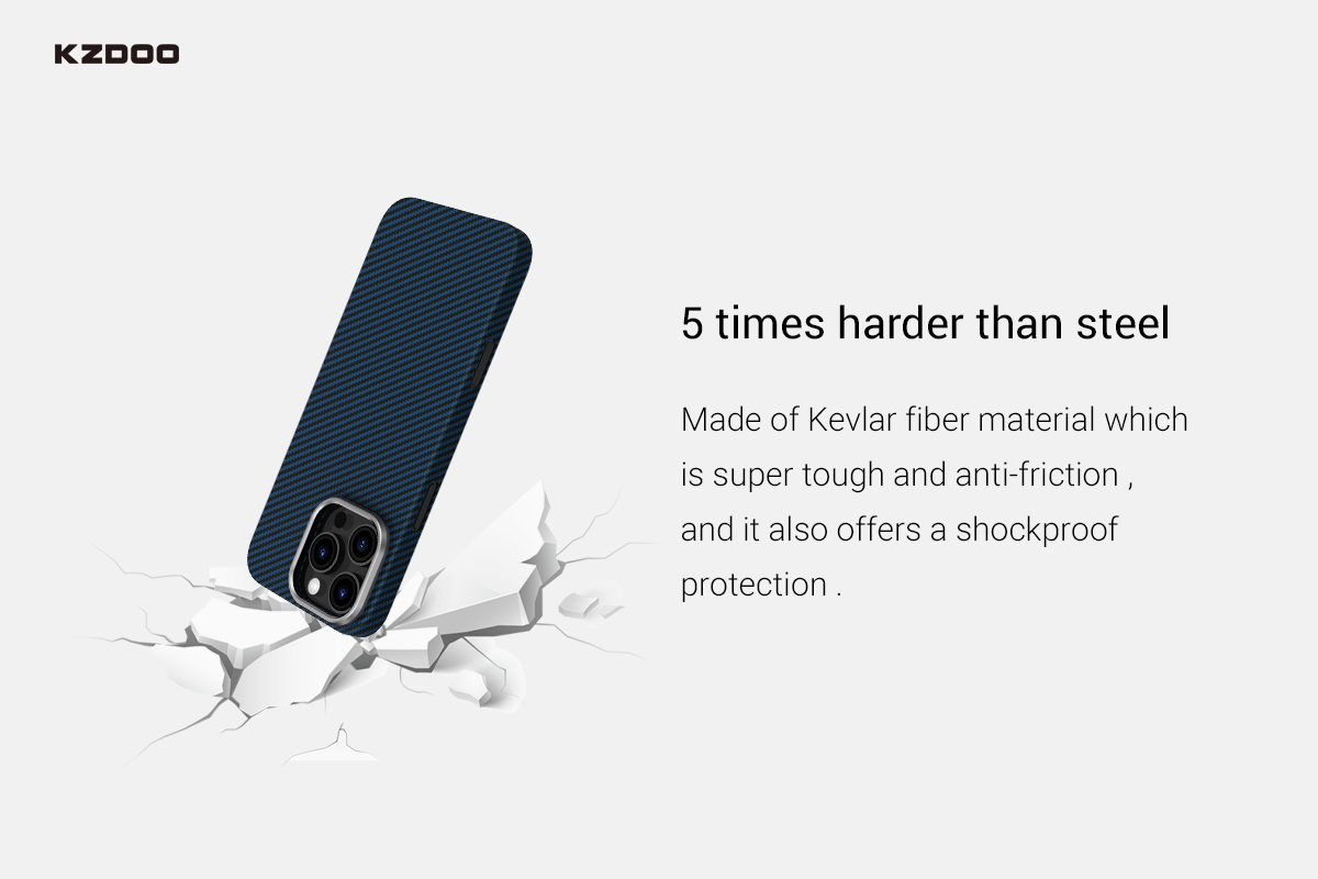 Keivlar Explorer Case MagSafe iPhone 16 Pro – Кевларен Удароустойчив Кейc