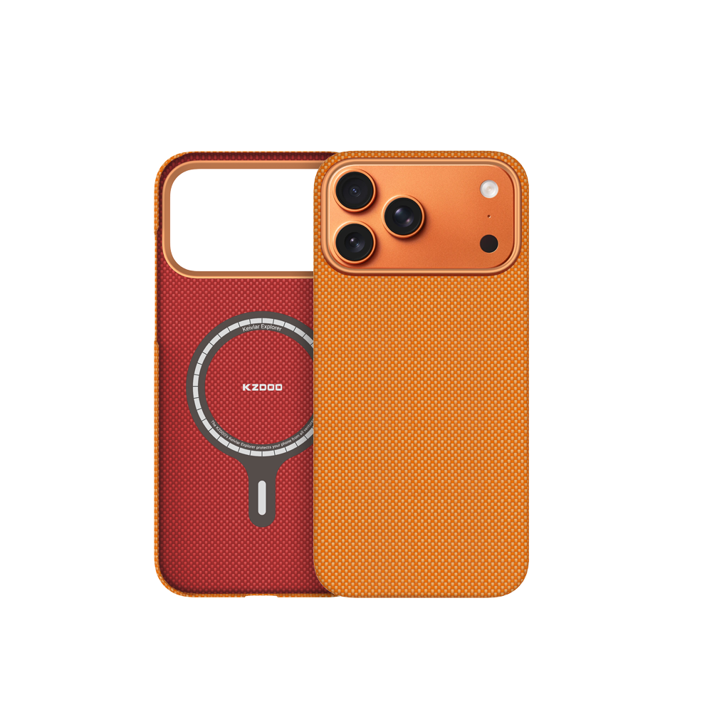 Keivlar Explorer Case MagSafe iPhone 17 Pro – Кевларен Удароустойчив Кейc