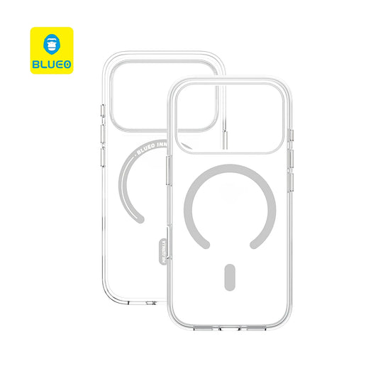 Удароустойчив кейс BLUEO Crystal Drop Mag - iPhone 17 Серия