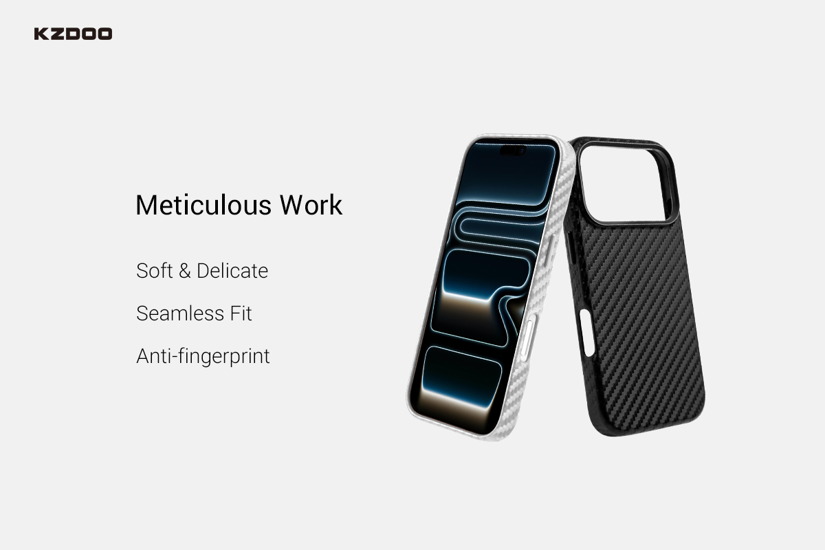 Гръб Mag Noble Carbon Case iPhone 15, 16, 17 Серия