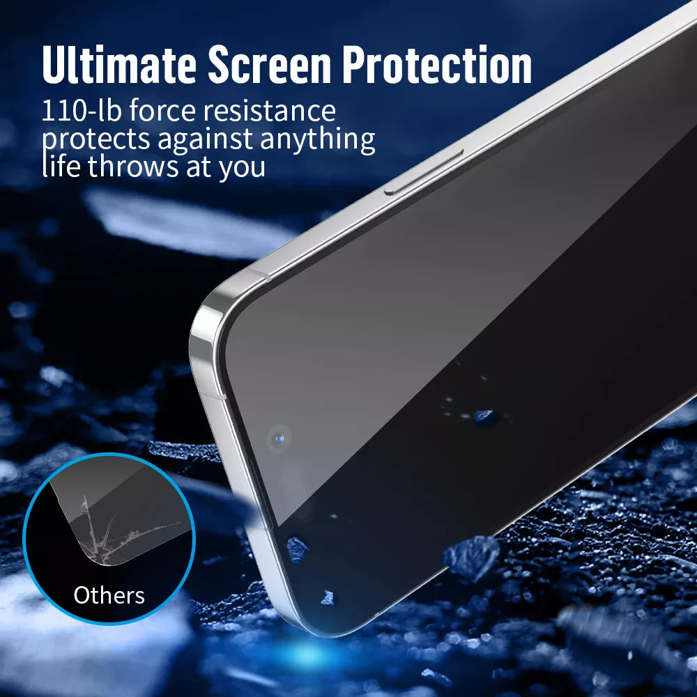 Протектор от закалено стъкло BLUEO Full Cover HD Anti-Static - iPhone