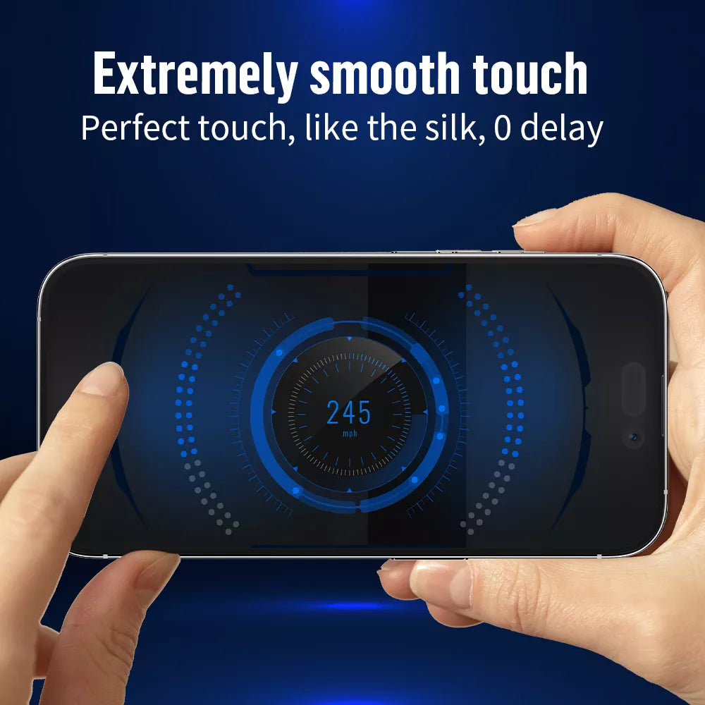 Протектор от закалено стъкло BLUEO Full Cover HD Anti-Static - iPhone
