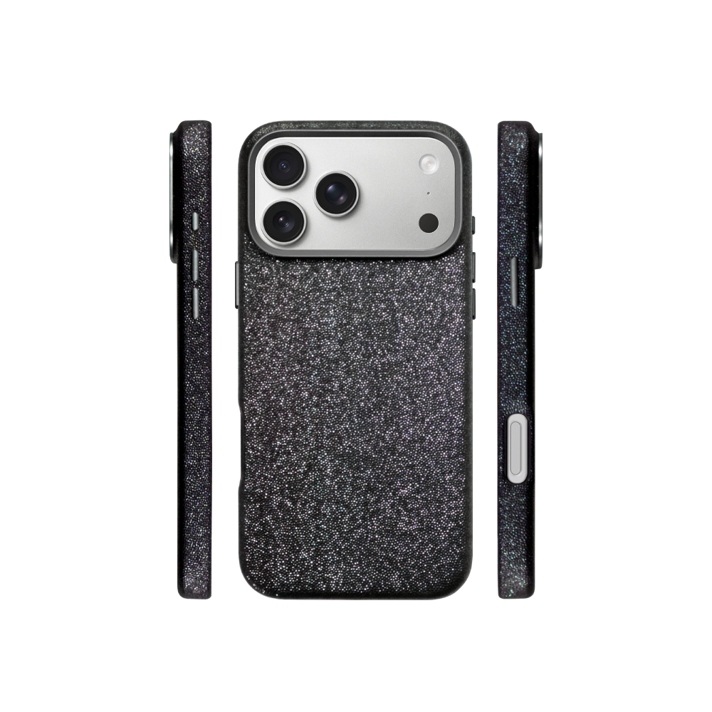 Кейс Sparkle Leather iPhone 17 Pro