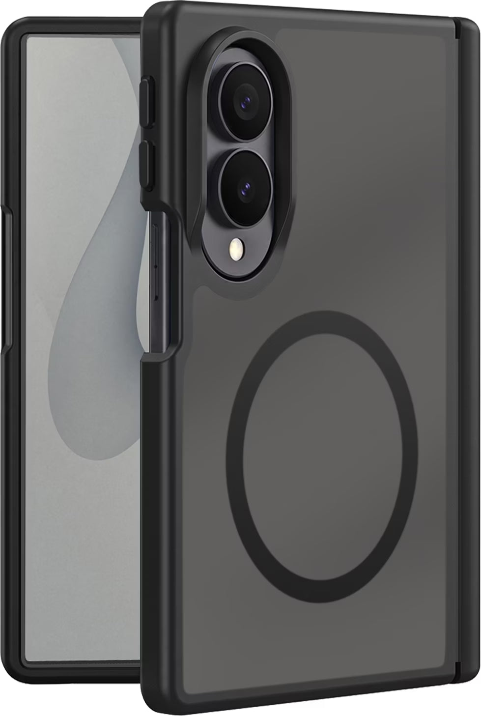 Кейс Dux Ducis Yind с MagSafe за Samsung Galaxy Z Fold 8 – Черен